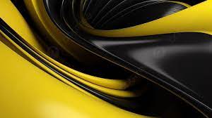 3d rendering of black and yellow