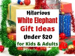 funny white elephant gift ideas under