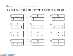 mixed addition subtraction worksheet