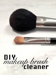 diy makeup brush cleaner andrea dekker