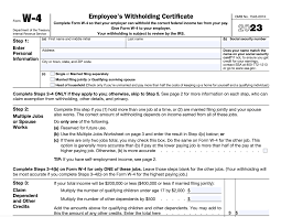 w 4 form how to fill it out in 2023