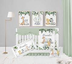 Safari Crib Bedding Set Baby Boy Crib