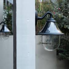 Outdoor Solar Wall Sconce