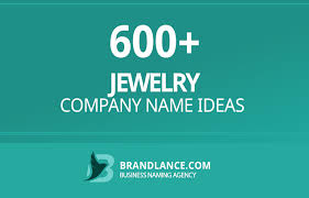 1719 jewelry company name ideas list