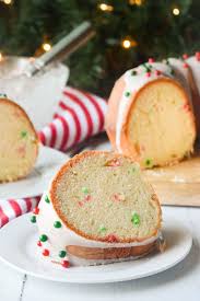 Please remove all the decorations when you slice it and serve. Christmas Bundt Cake