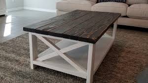 See more ideas about rustic coffee tables, wood furniture, furniture. 2 Tone Rustic Coffee Table Tripledigit Wood Design