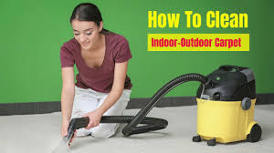 how to clean indoor outdoor carpet