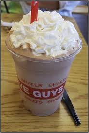 chocolate shake picture of five guys