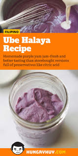 ube ha recipe homemade purple yam