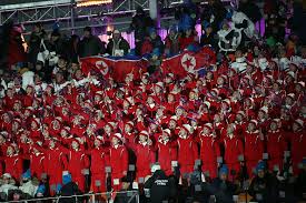 Image result for winter Olympics 2018 opening ceremony