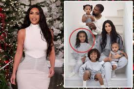 The kardashian christmas card (khristmas kard?) is by now almost as popular as the royal family christmas cards. Kim Kardashian Admits Photoshopping Daughter North West Into Family Christmas Card London Evening Standard Evening Standard