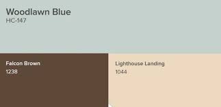 Benjamin Moore Woodlawn Blue Paint