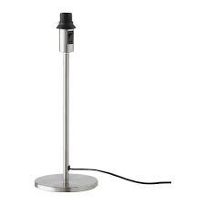 Rodd Table Lamp Base Nickel Plated 401