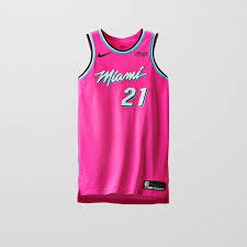 If these are the actual new city edition jerseys, the knicks need to get over their obsession with creating a subway token logo. Leak Miami Heat New Vice Jersey For 2020 Sportslogos Net News