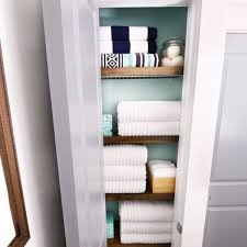 how to organize a small linen closet