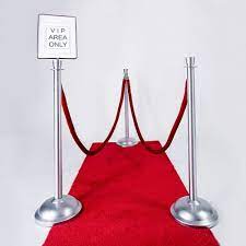 carpet runners chrome stanchion with