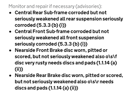 sub frame suspension corrosion front