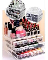acrylic cosmetic makeup storage box