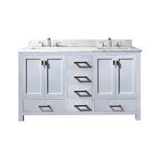 Shop bathroom vanities from our selection of more than 1,000 styles, including modern and traditional. Avanity Modero 60 W X 21 D White Bathroom Vanity Cabinet At Menards