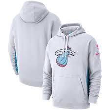 Most popular in sweatshirts & fleece. Nike Miami Heat White Earned Edition Courtside Pullover Hoodie