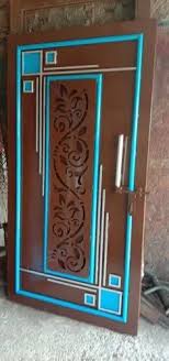 brown polished apollo iron doors for