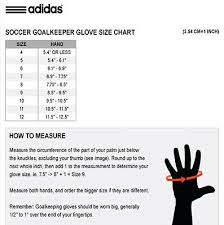 Goalkeeper Gloves Size Guide Sale Up To 53 Discounts