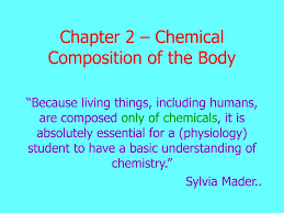 ppt chapter 2 chemical composition