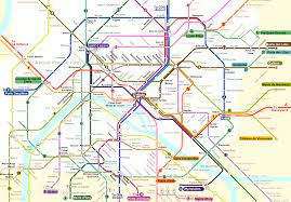 central paris metro map about france com