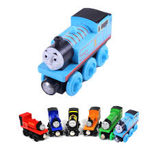 Train Thomas Wooden Toy Thomas Train Magnetic Wooden Model Train For Baby Kids Thomas Building Toys Magnetic Wooden Trains