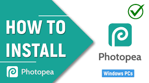 how to install photopea on a windows pc