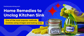 unclogging your kitchen sink drain