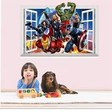 avengers 3d wall decals stickers