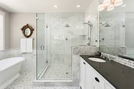 shower pan install a tile floor