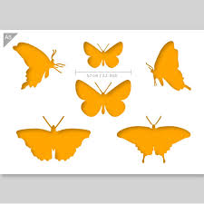 Butterfly Stencil From Qbix
