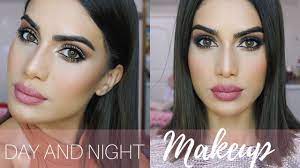 day and night makeup using nightlife