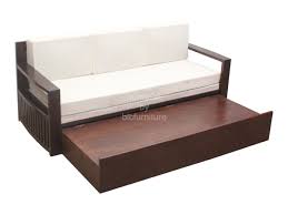 teak wood sofa bed with storage