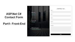 contact form in asp net c part 1