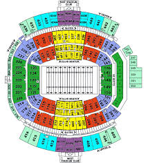 Seating Chart For Gator Bowl Everbank Field Tickets