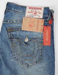 Details About New True Religion Jeans Skinny W Flap Stretch Size 38 Mens