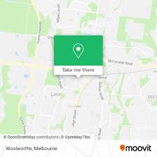 to woolworths in epping by bus or train