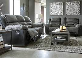earhart slate reclining sofa set