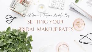 setting your bridal makeup rates