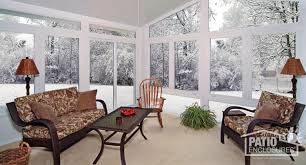 A Sunroom In The Cold Winter Months