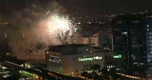fireworks to be set off at 11 s pore