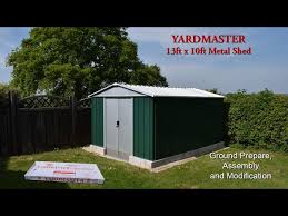 yardmaster shed embly and make it