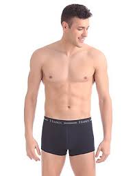 Buy Men Solid Cotton Stretch Trunks Assorted Online At Nnnow Com