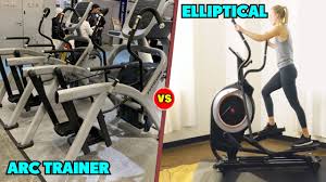 arc trainer vs elliptical deciding on