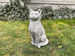 Cat Memorial Stone Garden Statue
