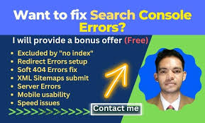 i will fix google search console errors