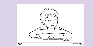 Maybe you would like to learn more about one of these? Free Child Swimming Happy Colouring Colouring Sheets